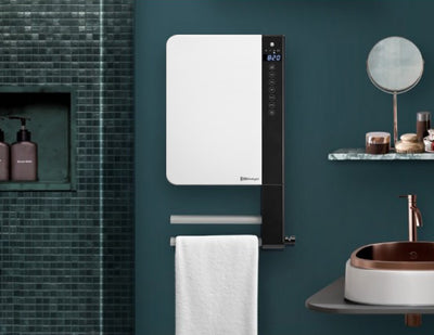Scaldasalviette Elettrico a Parete Radialight WINDY 2B con Barra - Programmazione Smart