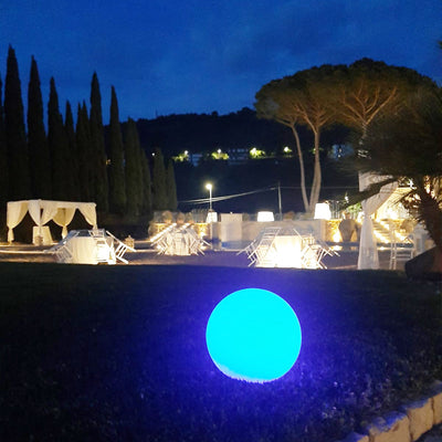 Sfera led Rgb blu