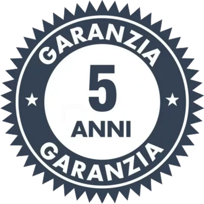 Sigillo di garanzia 5 anni per scaldasalviette Radialight ONSEN