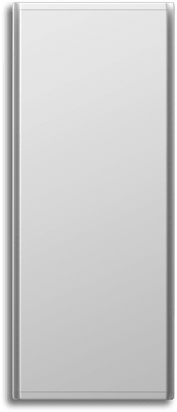 Radialight ICON Radiatore e Convettore Elettrico Dual-Therm a Basso Consumo (1500 W, Bianco)