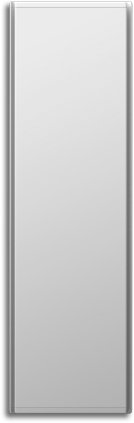 Radiatore elettrico verticale Radialight ICON - 1500 W / Bianco ghiaccio