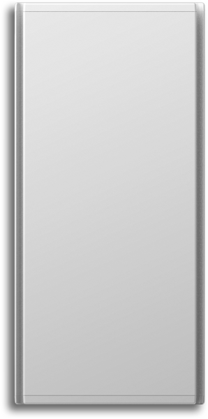 Radiatore elettrico verticale Radialight ICON - 750 W / Bianco ghiaccio