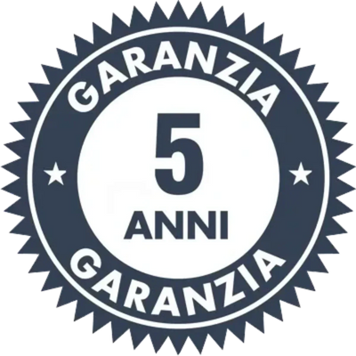 Sigillo di garanzia 5 anni Klimago per radiatori elettrici Radialight ICON