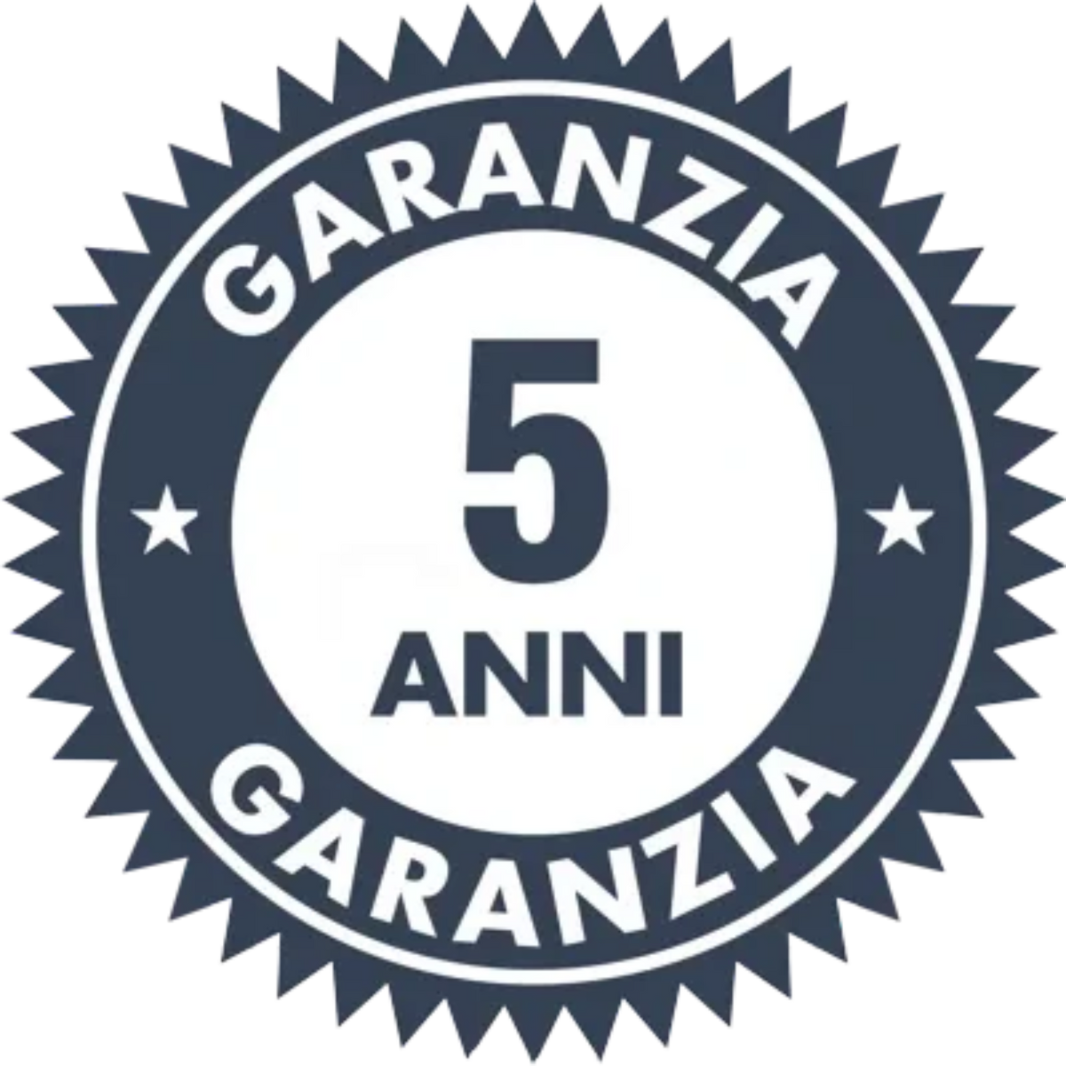 Sigillo di garanzia 5 anni Klimago™ per prodotti di riscaldamento elettrico