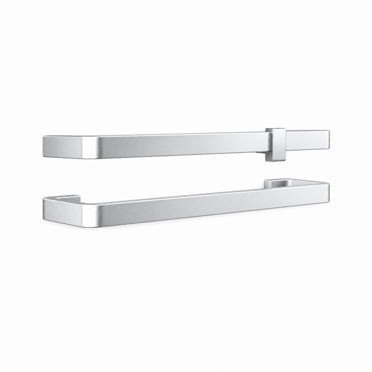 Kit barre portasalviette in alluminio Klimago™ per radiatori Radialight ICON, include due barre e un gancio
