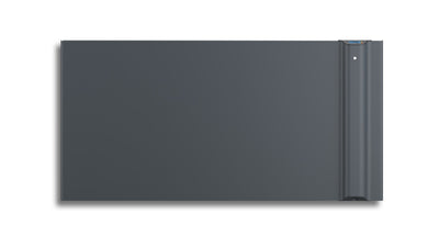 Radiatore elettrico digitale Klimago™ Radialight KLIMA Wi-Fi antracite con tecnologia Dual-Therm per riscaldamento