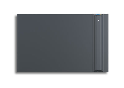 Radiatore elettrico digitale Klimago™ Radialight KLIMA Wi-Fi antracite con tecnologia Dual-Therm per riscaldamento