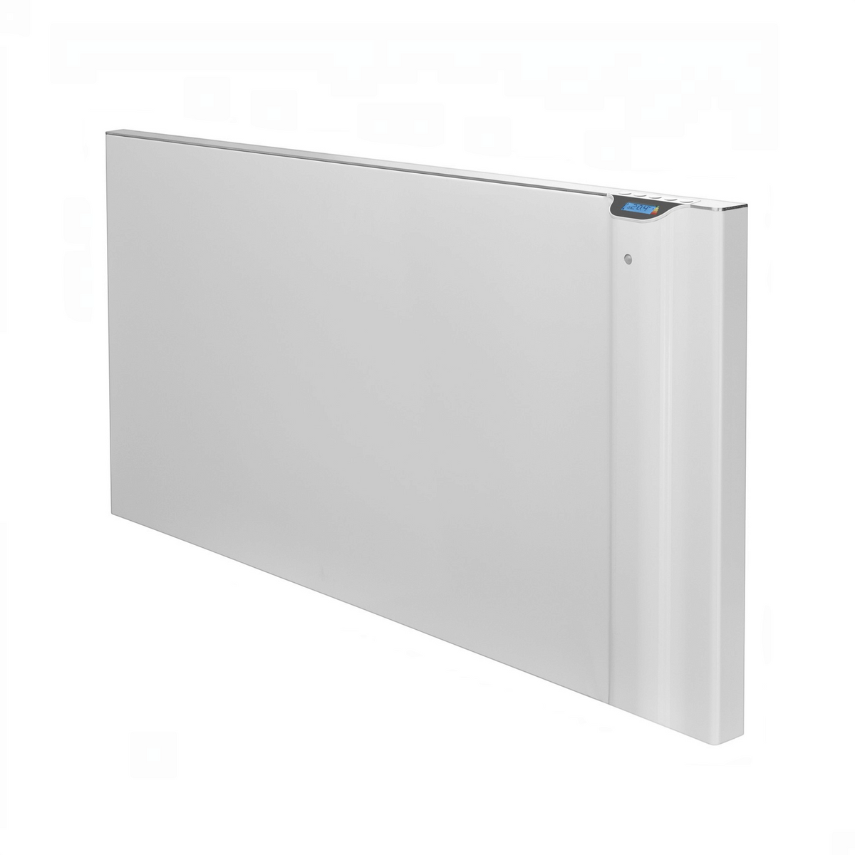 Radiatore elettrico digitale Klimago™ Radialight KLIMA Wi-Fi bianco con display LCD e tecnologia Dual-Therm