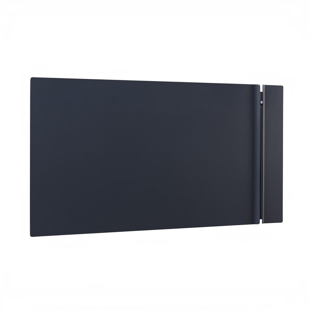 Radiatore elettrico da parete Klimago™ Radialight KYOTO Dual-Therm ultra piatto in colore grigio antracite.