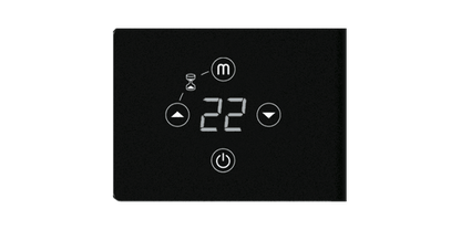 Radialight ONSEN Radiatore Scaldasalviette da Bagno (750 W, Grigio Antracite)