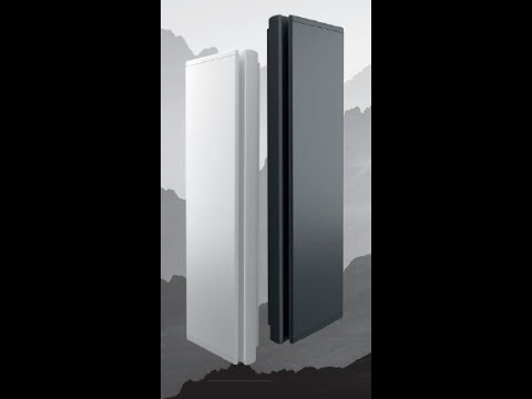 Radialight ICON Wi-Fi Radiatore e Convettore Elettrico Dual-Therm a Basso Consumo con Wi-Fi incluso
