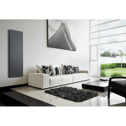 Radialight ICON Radiatore e Convettore Elettrico Dual-Therm a Basso Consumo (1000 W, Grigio Antracite)