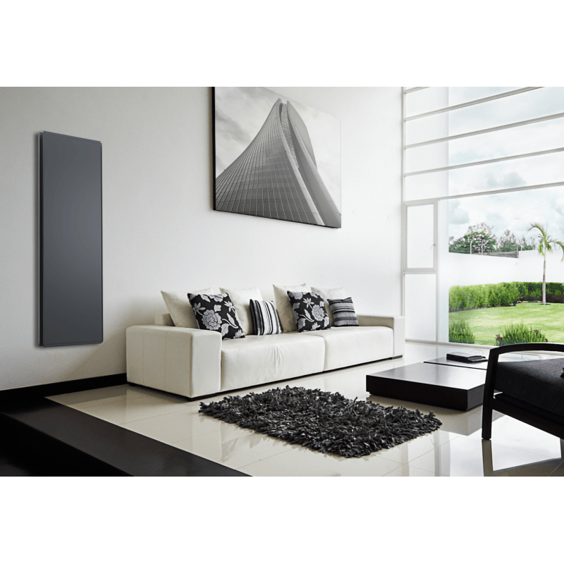 Radialight ICON Radiatore e Convettore Elettrico Dual-Therm a Basso Consumo (1000 W, Grigio Antracite)