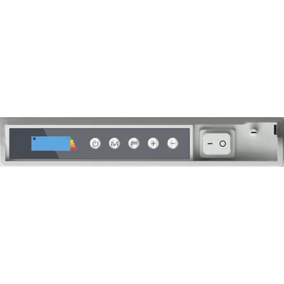 Radialight ICON Radiatore e Convettore Elettrico Dual-Therm a Basso Consumo (1500 W, Grigio Antracite)
