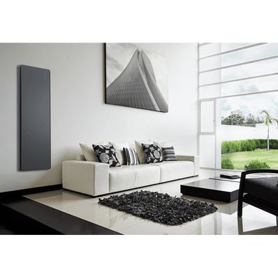 Radialight ICON Radiatore e Convettore Elettrico Dual-Therm a Basso Consumo (2000 W, Grigio Antracite)