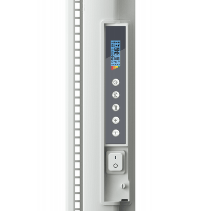 Radialight ICON Radiatore e Convettore Elettrico Dual-Therm a Basso Consumo (1500 W, Grigio Antracite)