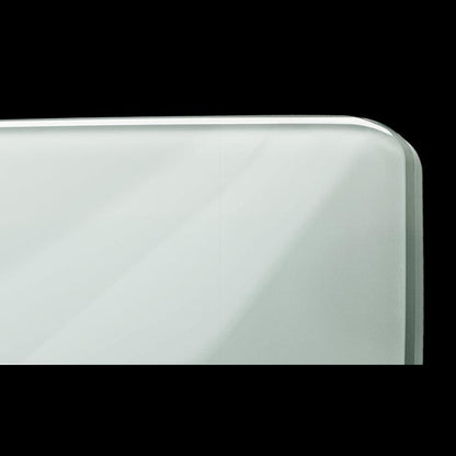Radialight DEVA Radiatore Scaldasalviette da Bagno in vetro, digitale (1500 W, Bianco)
