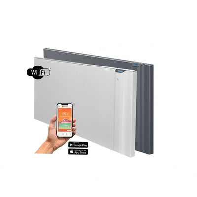 Radialight Radiatore elettrico digitale DUAL-THERM KLIMA 1000W con Wi-Fi incluso