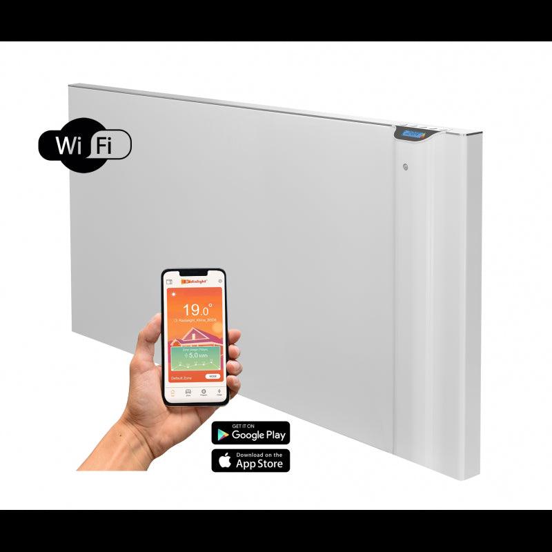 Radialight Radiatore elettrico digitale DUAL-THERM KLIMA 1500W con Wi-Fi incluso