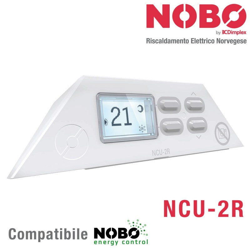 NOBO Ricevitore radio NCU-2R con display per radiatore elettrico Norvegese