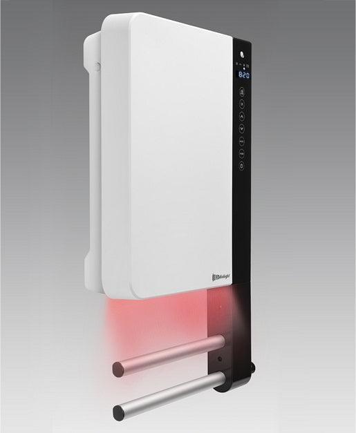 Radialight Windy - Termoventilatore da Parete Programmabile per il Bagno