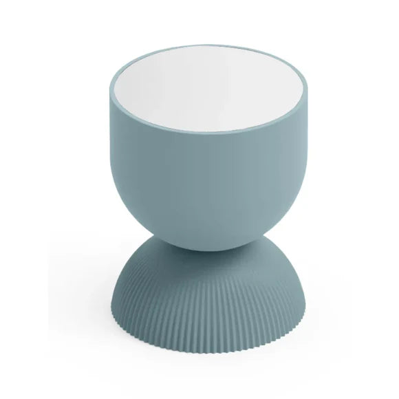 Tavolino da Giardino in Polietilene h 45 cm Zaffiro Piano Bianco Illo - Lyxo