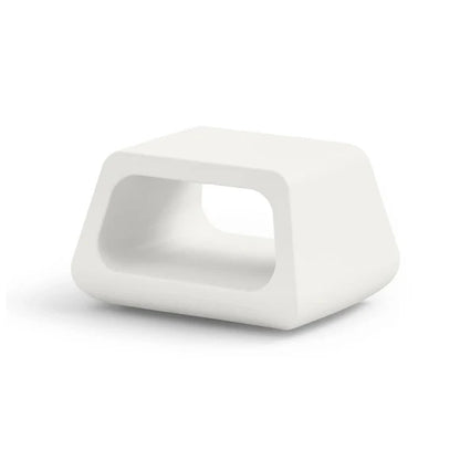 Tavolino Basso da Esterno in Polietilene 79x46 cm Sugar - Lyxo
