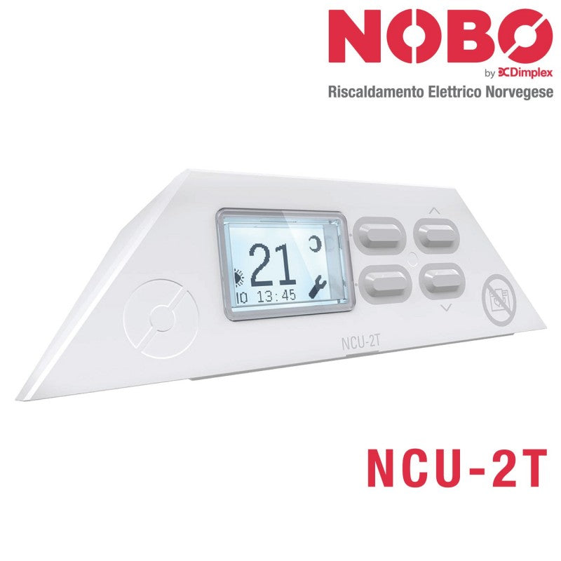 NOBO Cronotermostato digitale NCU-2T con display per radiatore elettrico Norvegese