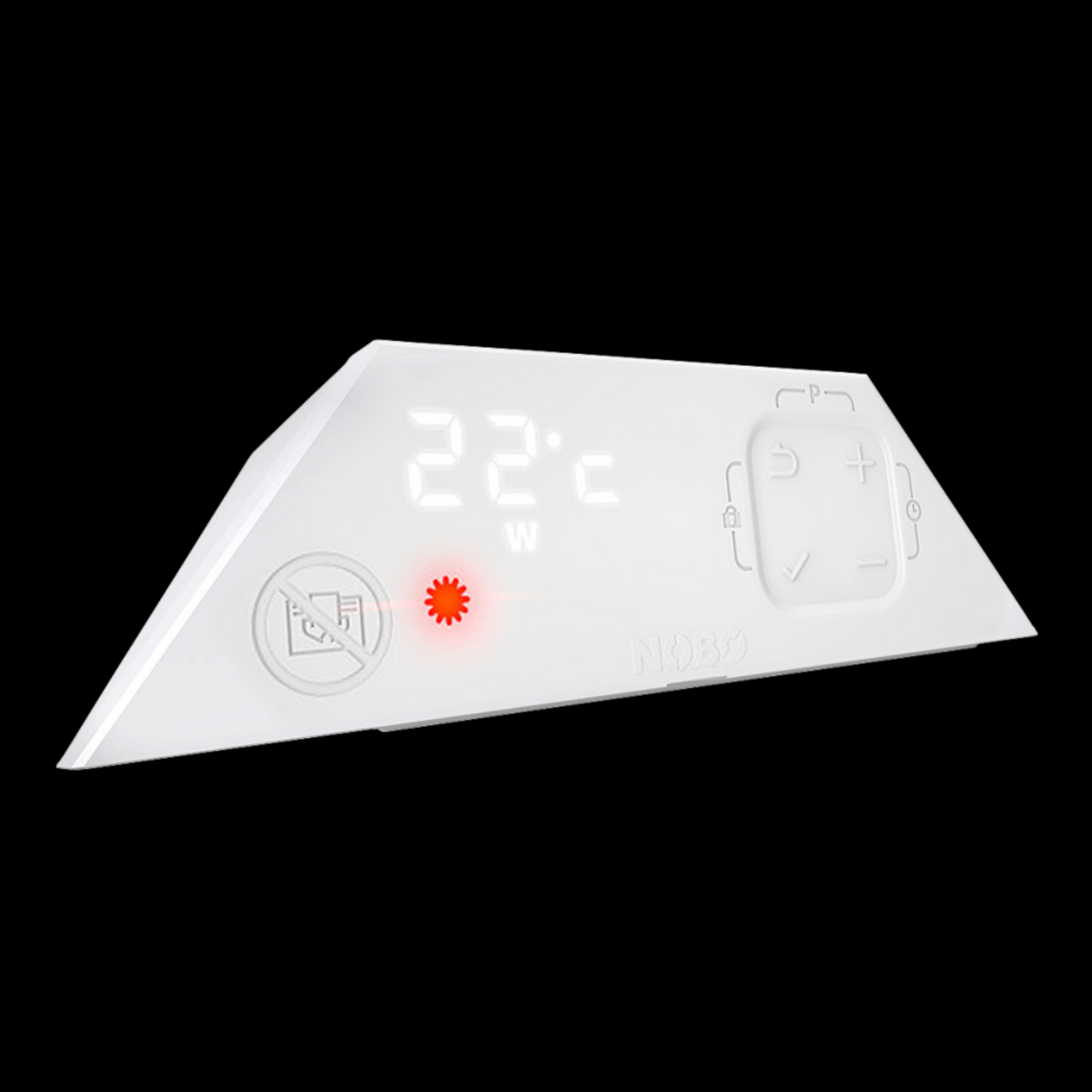 Termostato digitale NOBO NCU-2Te incluso nella gamma TOP