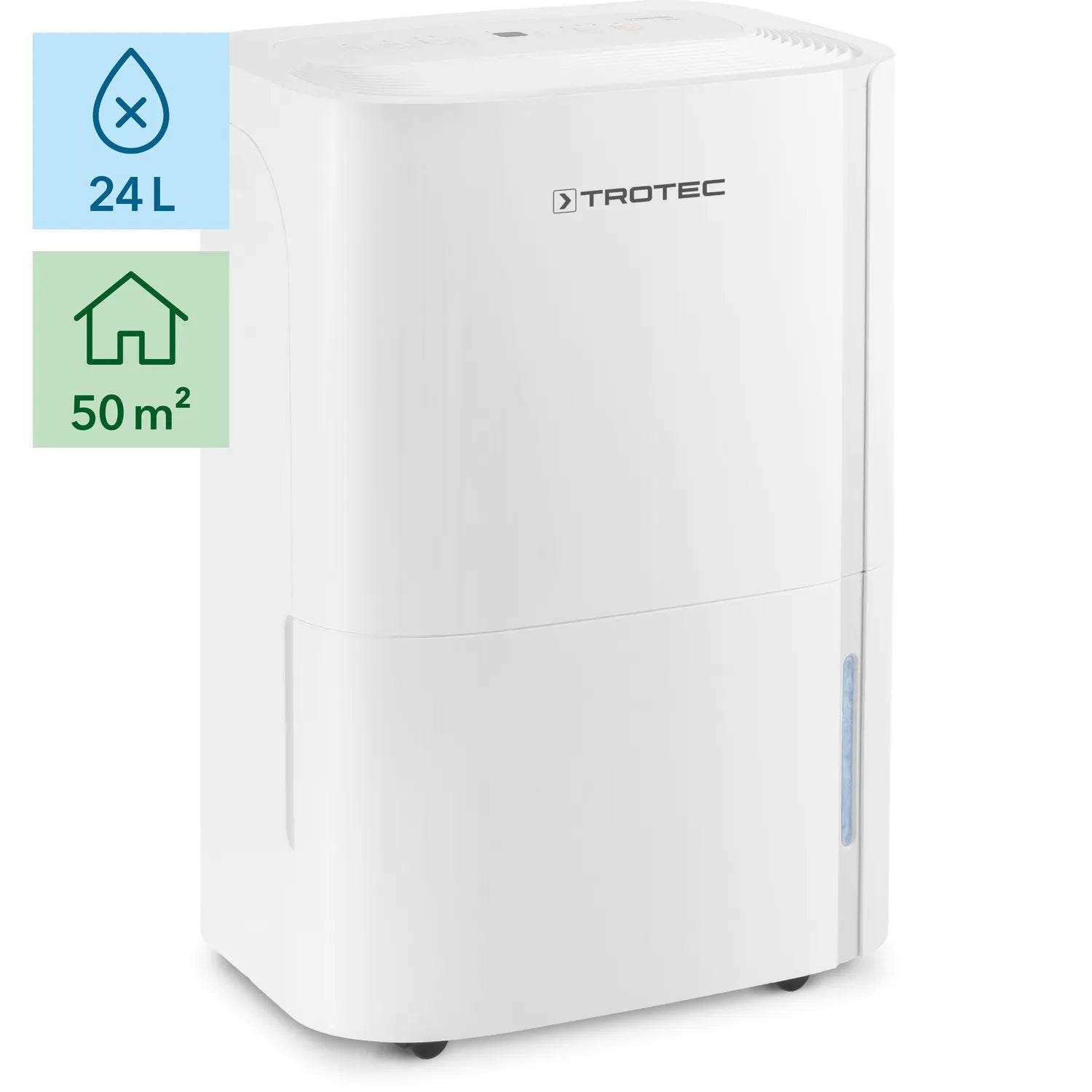 Deumidificatore Trotec HomeComfort TTK 66 E da 24L - Per ambienti fino a 50 mq